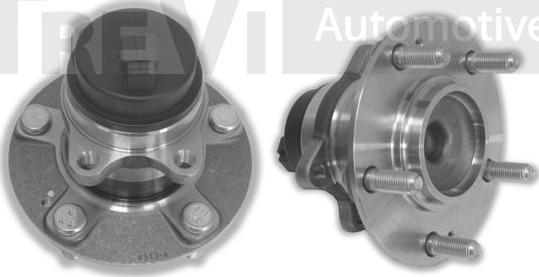 Trevi Automotive WB2302 - Kit cuscinetto ruota autozon.pro