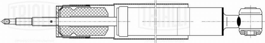 Trialli AG 15507 - Ammortizzatore autozon.pro