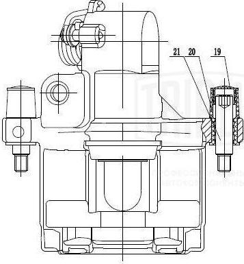 Trialli CF 095112 - Pinza freno autozon.pro