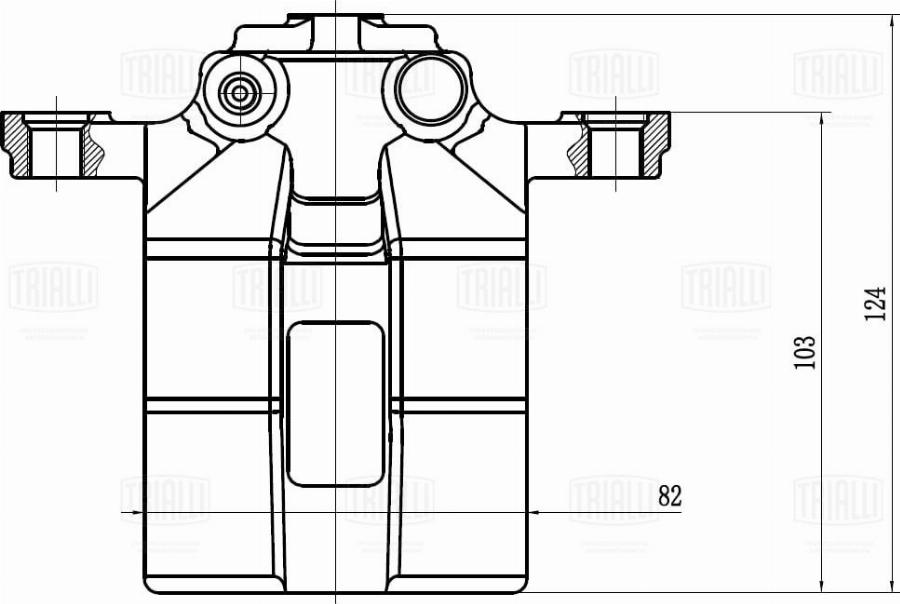 Trialli CF 052107 - Pinza freno autozon.pro