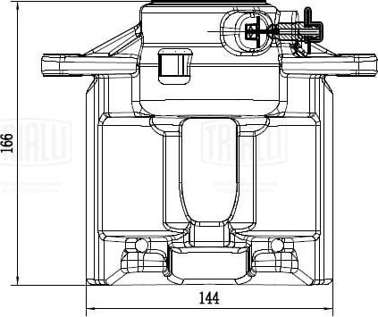 Trialli CF 052267 - Pinza freno autozon.pro