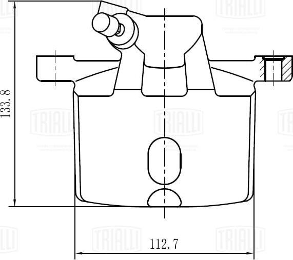 Trialli CF 012112 - Pinza freno autozon.pro