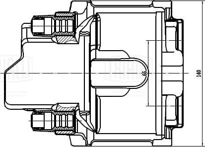 Trialli CF 084722 - Pinza freno autozon.pro