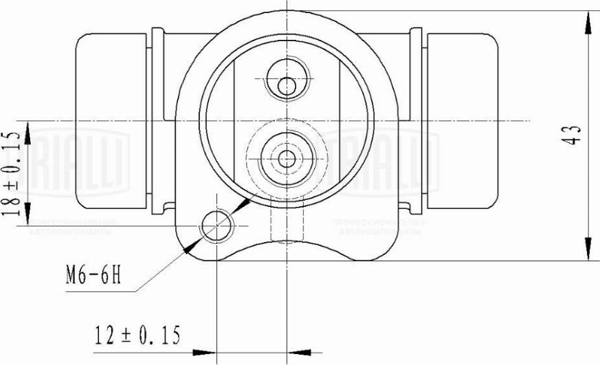 Trialli CF 0308 - Cilindretto freno autozon.pro