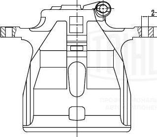 Trialli CF 190609 - Pinza freno autozon.pro