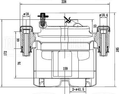 Trialli CF 162101 - Pinza freno autozon.pro