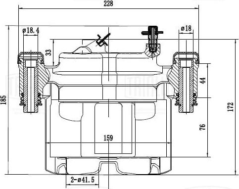 Trialli CF 162102 - Pinza freno autozon.pro