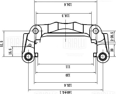 Trialli CF 185166 - Kit riparazione, Pinza freno autozon.pro