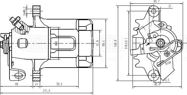 Trialli CF 185163 - Pinza freno autozon.pro