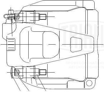 Trialli CF 182561 - Pinza freno autozon.pro