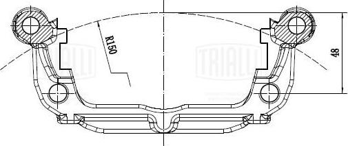 Trialli CF 350150 - Kit riparazione, Pinza freno autozon.pro