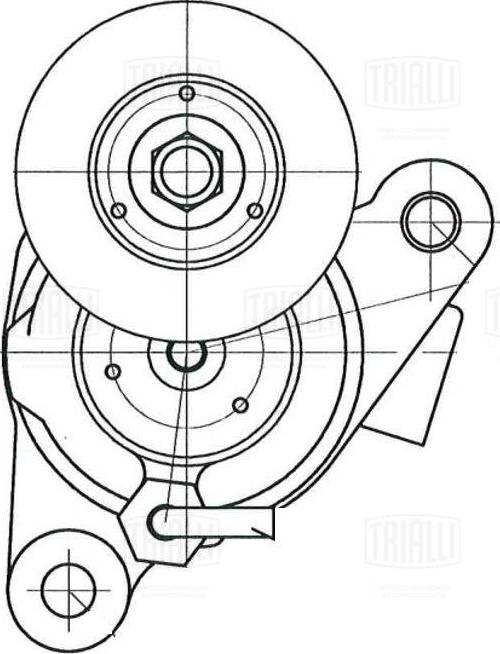 Trialli CM 5977 - Tendicinghia, Cinghia Poly-V autozon.pro