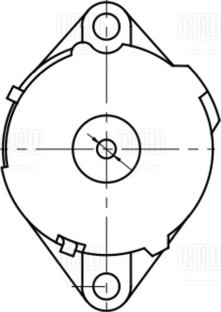 Trialli CM 5490 - Tendicinghia, Cinghia Poly-V autozon.pro