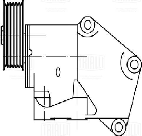 Trialli CM 5501 - Tendicinghia, Cinghia Poly-V autozon.pro