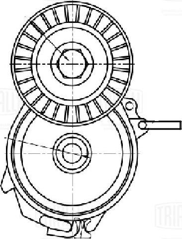 Trialli CM 5399 - Tendicinghia, Cinghia Poly-V autozon.pro