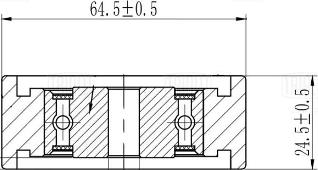 Trialli CM 5781 - Galoppino / Guidacinghia, Cinghia Poly-V autozon.pro