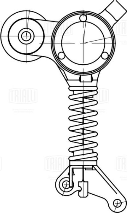 Trialli CM 5782 - Tendicinghia, Cinghia Poly-V autozon.pro