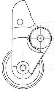 Trialli CM 6053 - Rullo tenditore, Cinghia dentata autozon.pro