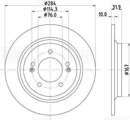 Trialli DF 073113 - Discofreno autozon.pro