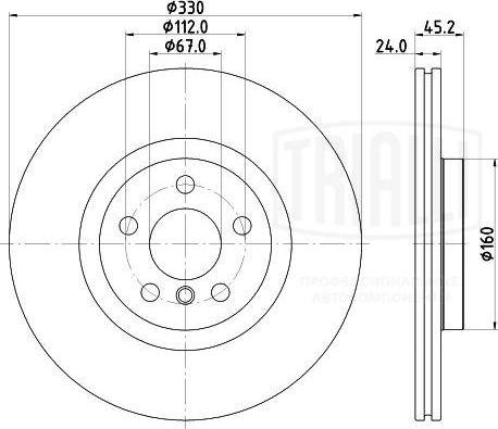 Trialli DF 190423 - Discofreno autozon.pro