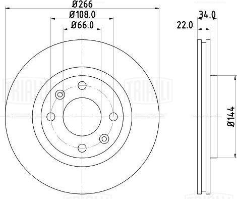 Trialli DF 190507 - Discofreno autozon.pro