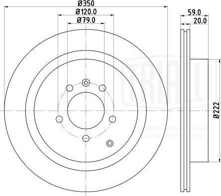 Trialli DF 130108 - Discofreno autozon.pro