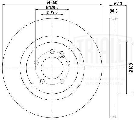 Trialli DF 130112 - Discofreno autozon.pro