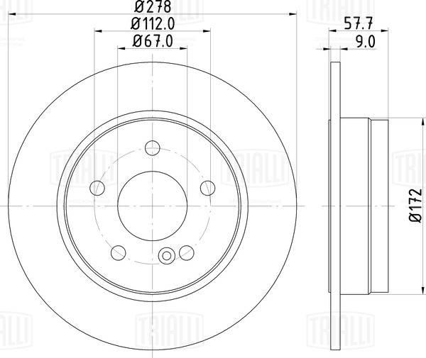 Trialli DF 250123 - Discofreno autozon.pro