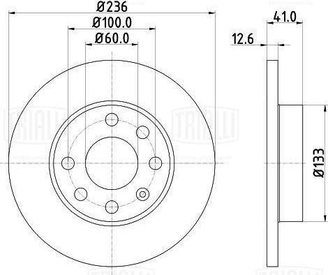 Trialli DF 270118 - Discofreno autozon.pro