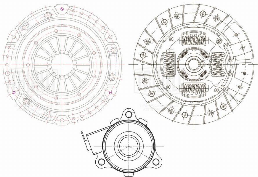 Trialli FR 0508 - Kit frizione autozon.pro