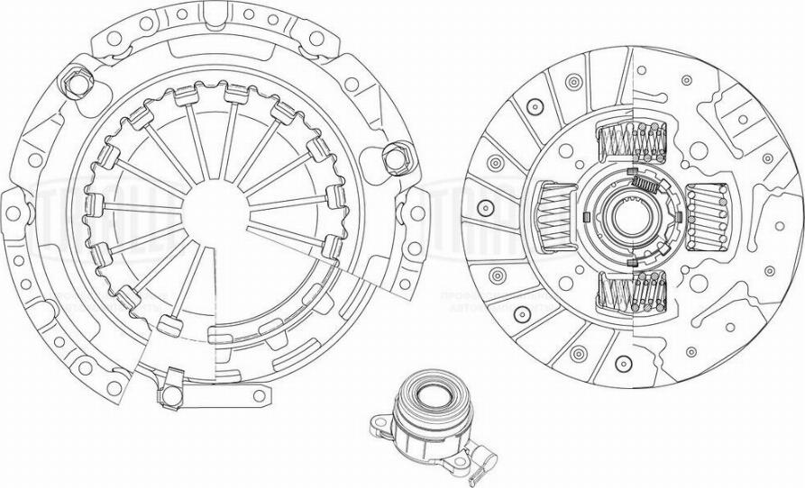 Trialli FR 1913 - Kit frizione autozon.pro