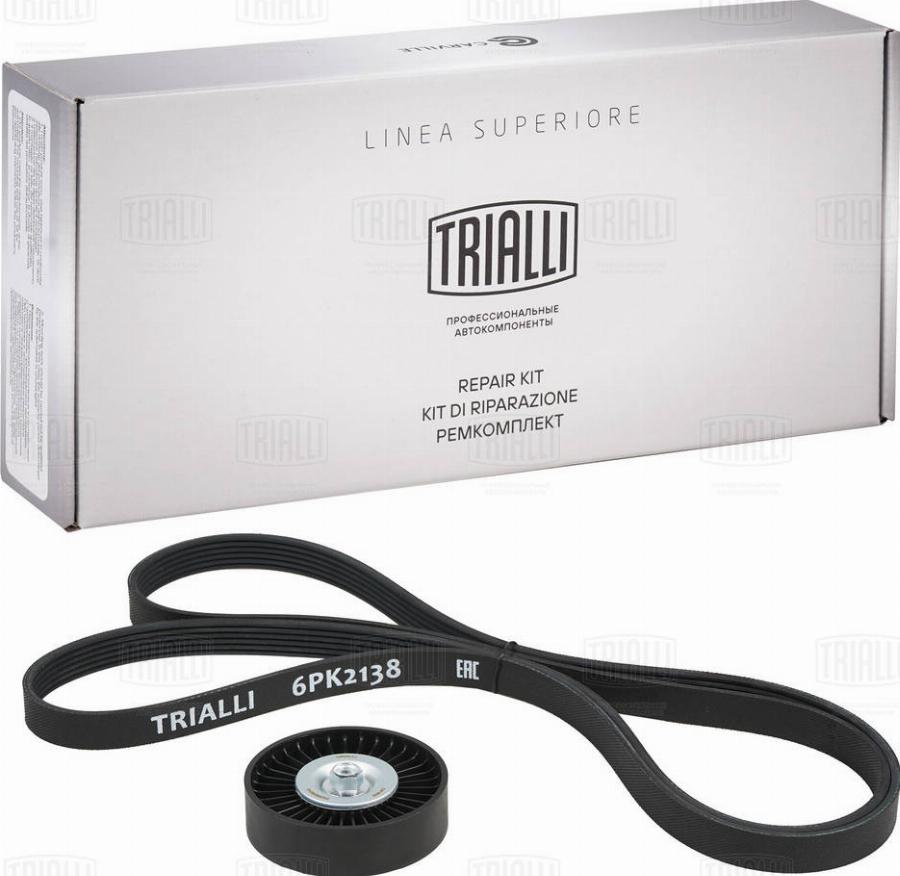 Trialli GD 703 - Kit Cinghie Poly-V autozon.pro