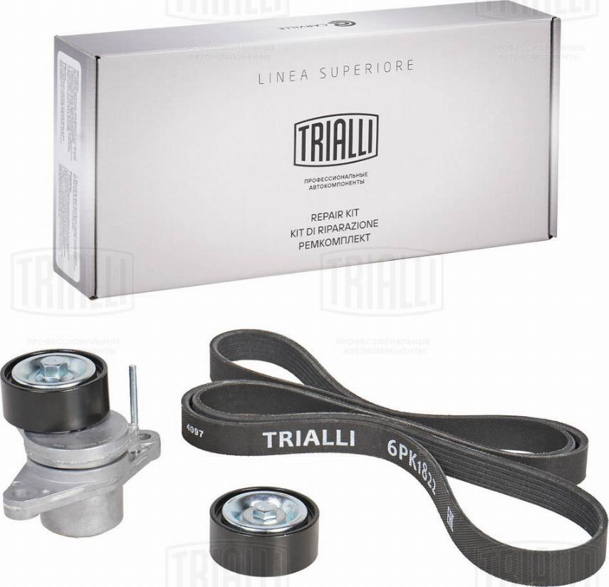 Trialli GD 717 - Kit Cinghie Poly-V autozon.pro