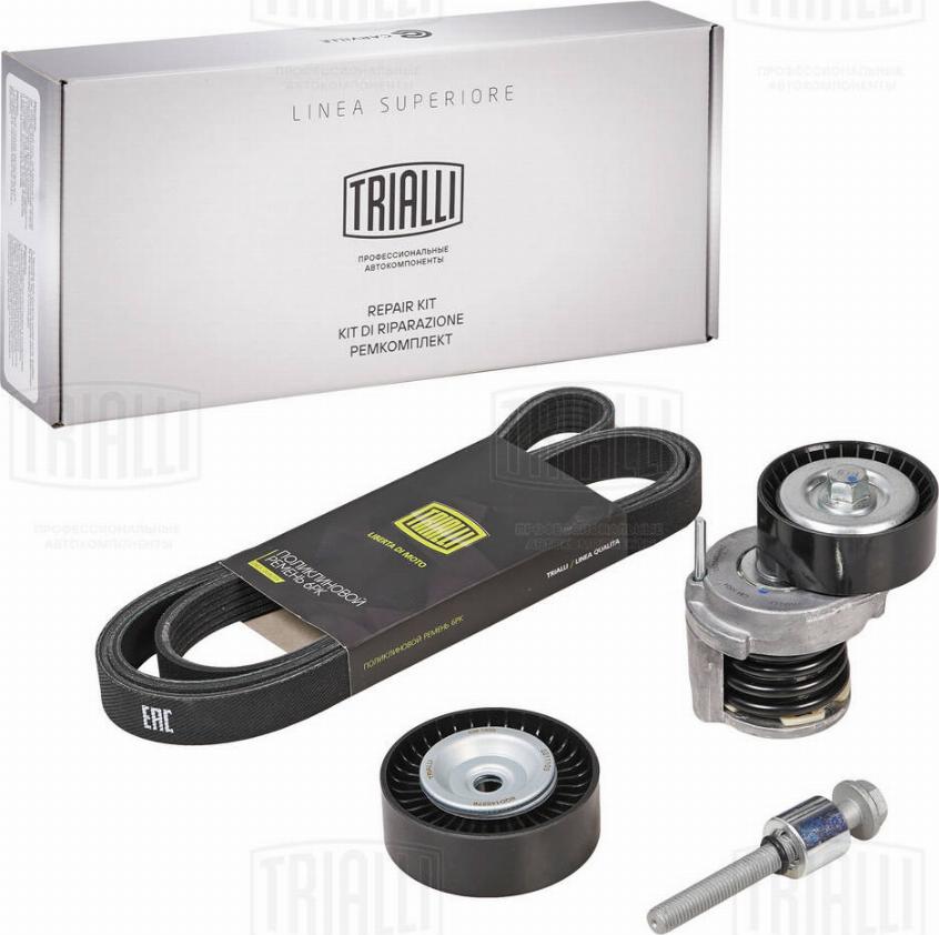 Trialli GD 737 - Kit Cinghie Poly-V autozon.pro