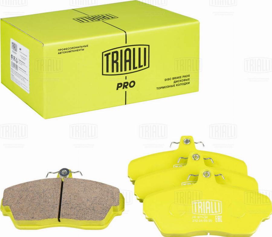 Trialli PF 971CR - Kit pastiglie freno, Freno a disco autozon.pro