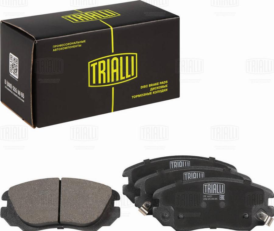 Trialli PF 4421 - Kit pastiglie freno, Freno a disco autozon.pro