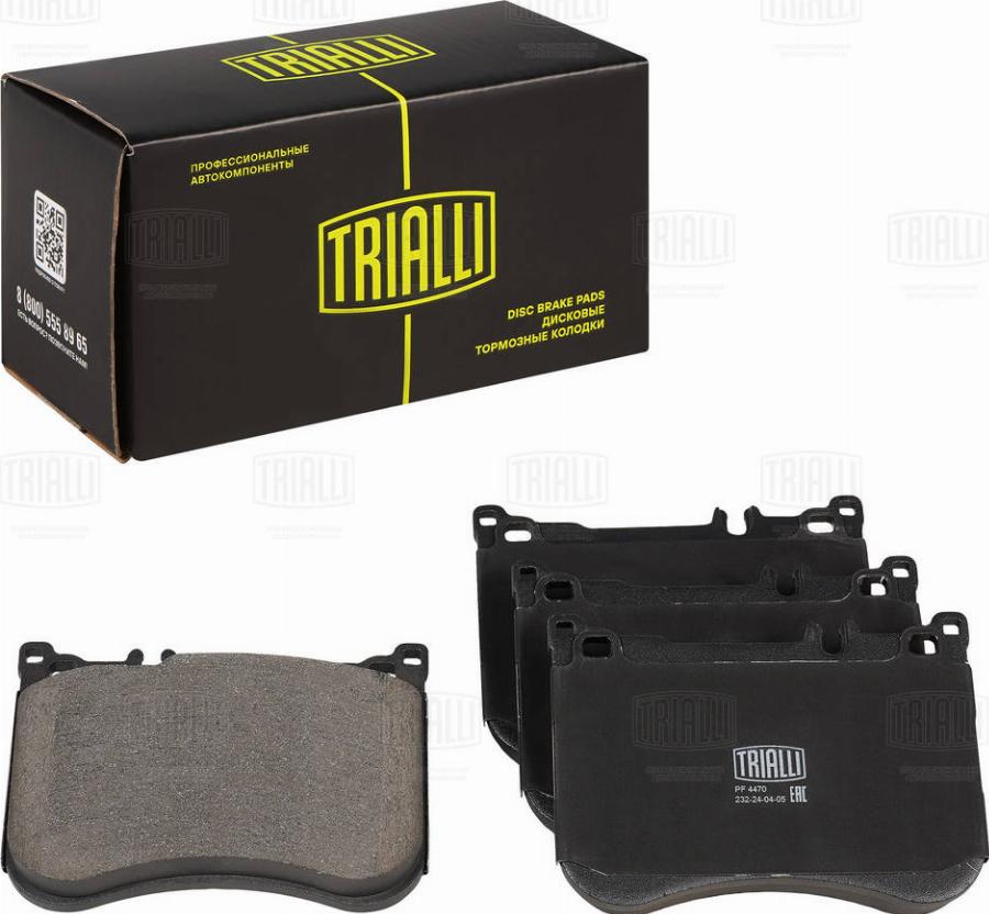 Trialli PF 4470 - Kit pastiglie freno, Freno a disco autozon.pro