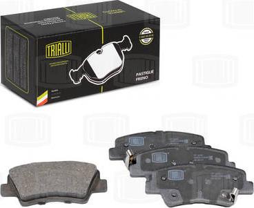 Trialli PF 4040 - Kit pastiglie freno, Freno a disco autozon.pro