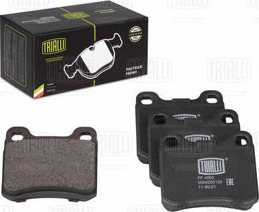 Trialli PF 4060 - Kit pastiglie freno, Freno a disco autozon.pro