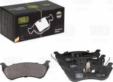 Trialli PF 4061 - Kit pastiglie freno, Freno a disco autozon.pro