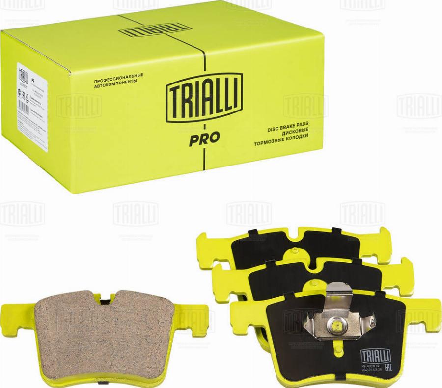 Trialli PF 4001CR - Kit pastiglie freno, Freno a disco autozon.pro