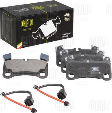 Trialli PF 4002 - Kit pastiglie freno, Freno a disco autozon.pro