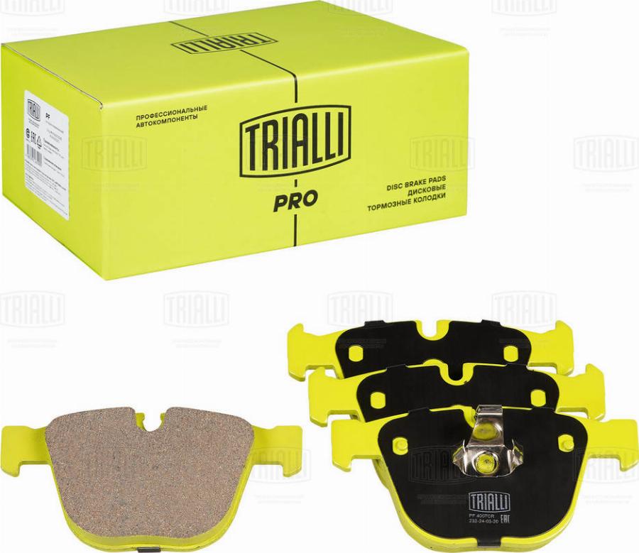 Trialli PF 4007CR - Kit pastiglie freno, Freno a disco autozon.pro