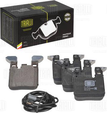 Trialli PF 4013 - Kit pastiglie freno, Freno a disco autozon.pro