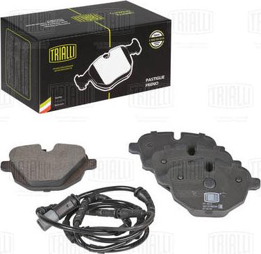 Trialli PF 4012 - Kit pastiglie freno, Freno a disco autozon.pro