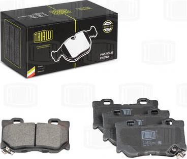 Trialli PF 4081 - Kit pastiglie freno, Freno a disco autozon.pro