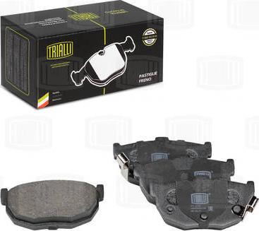 Trialli PF 4038 - Kit pastiglie freno, Freno a disco autozon.pro