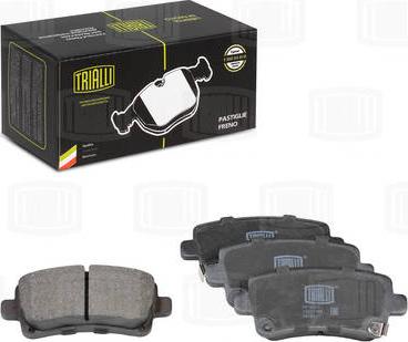 Trialli PF 4021 - Kit pastiglie freno, Freno a disco autozon.pro