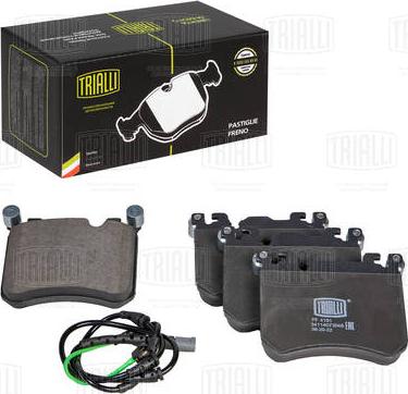 Trialli PF 4191 - Kit pastiglie freno, Freno a disco autozon.pro