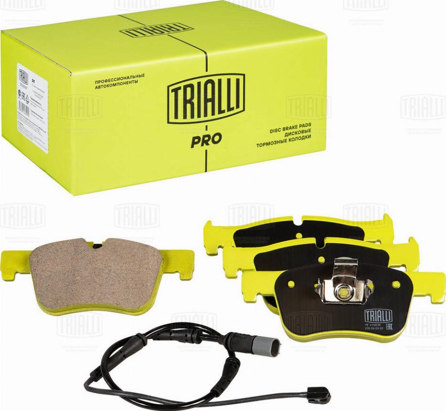 Trialli PF 4140CR - Kit pastiglie freno, Freno a disco autozon.pro